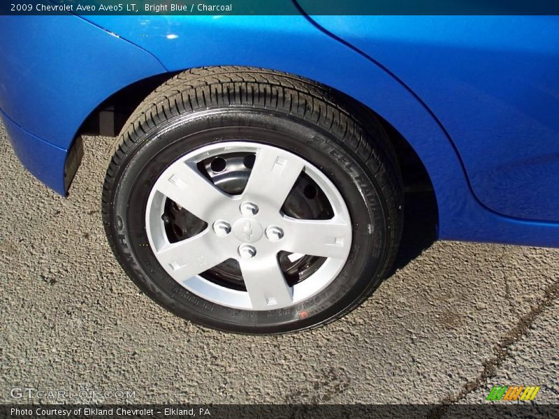Bright Blue / Charcoal 2009 Chevrolet Aveo Aveo5 LT
