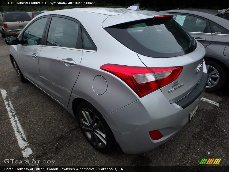 Symphony Air Silver / Black 2016 Hyundai Elantra GT