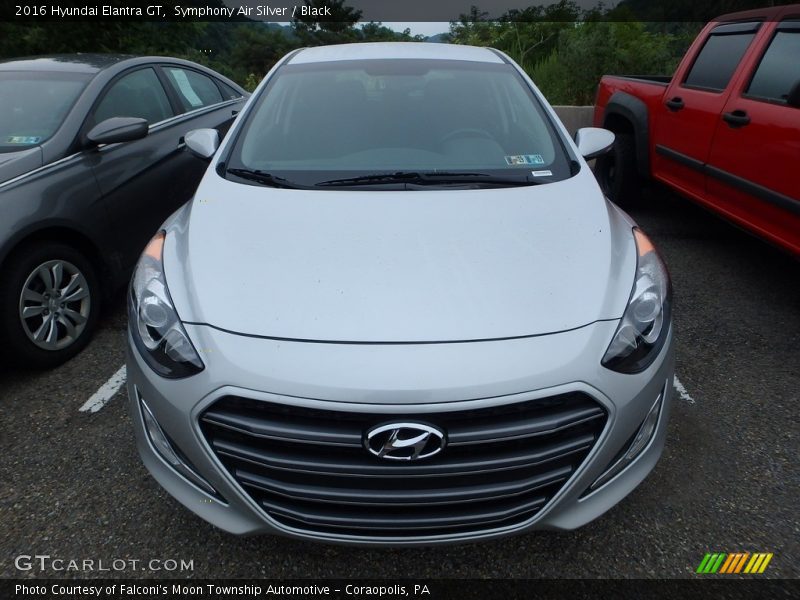 Symphony Air Silver / Black 2016 Hyundai Elantra GT