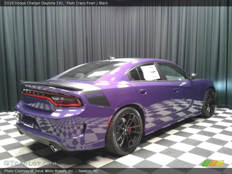Plum Crazy Pearl / Black 2018 Dodge Charger Daytona 392