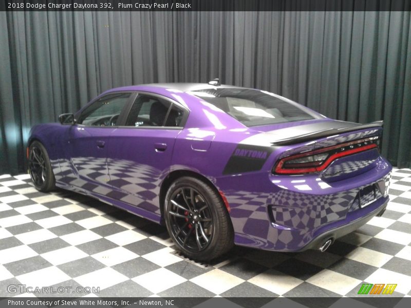 Plum Crazy Pearl / Black 2018 Dodge Charger Daytona 392