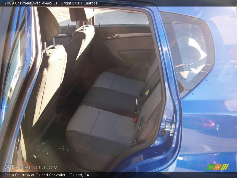 Bright Blue / Charcoal 2009 Chevrolet Aveo Aveo5 LT