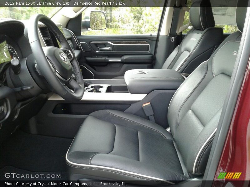 Delmonico Red Pearl / Black 2019 Ram 1500 Laramie Crew Cab