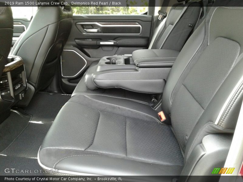 Delmonico Red Pearl / Black 2019 Ram 1500 Laramie Crew Cab