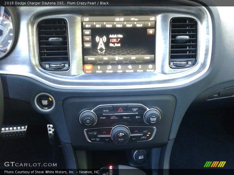 Plum Crazy Pearl / Black 2018 Dodge Charger Daytona 392