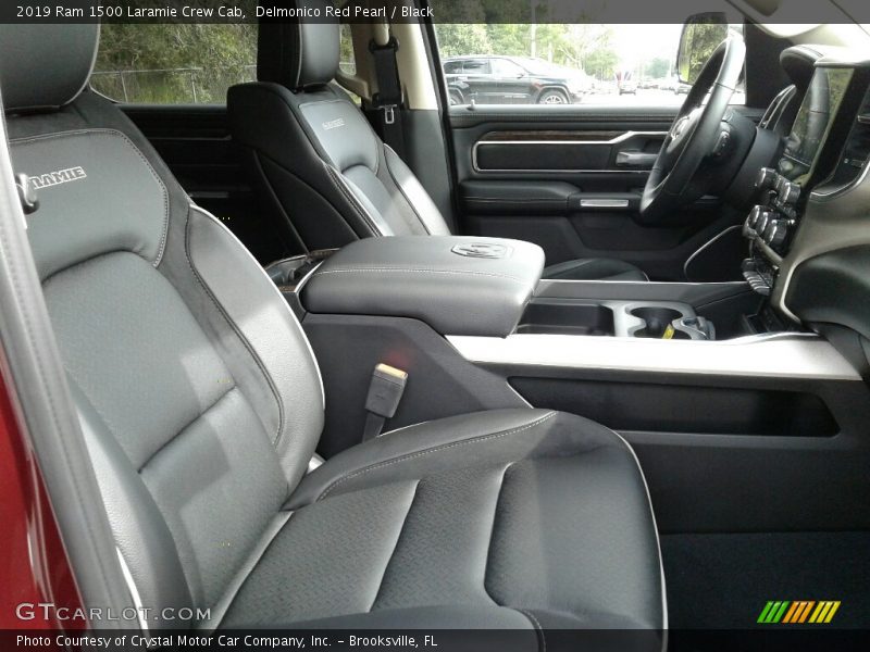 Delmonico Red Pearl / Black 2019 Ram 1500 Laramie Crew Cab