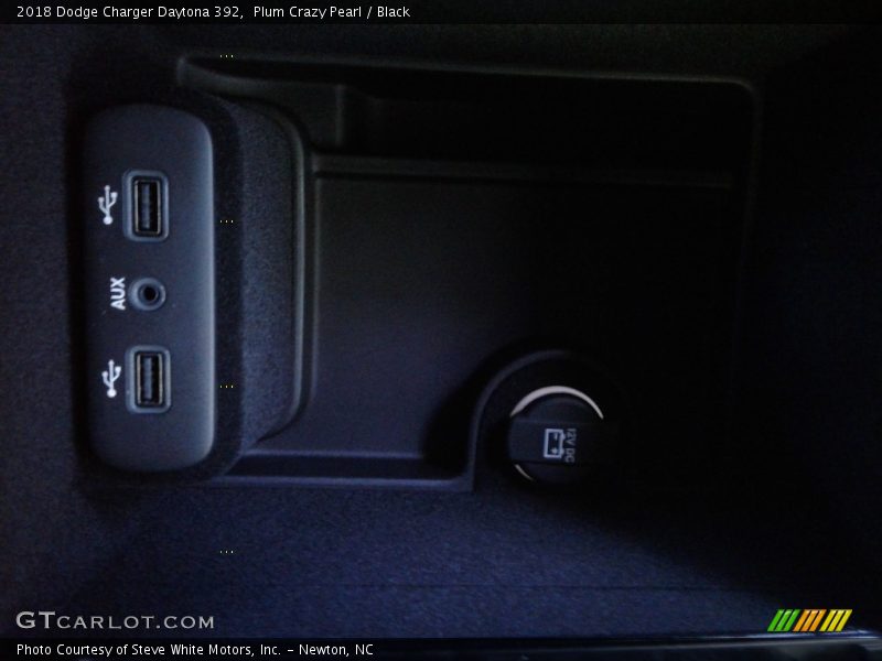 Plum Crazy Pearl / Black 2018 Dodge Charger Daytona 392