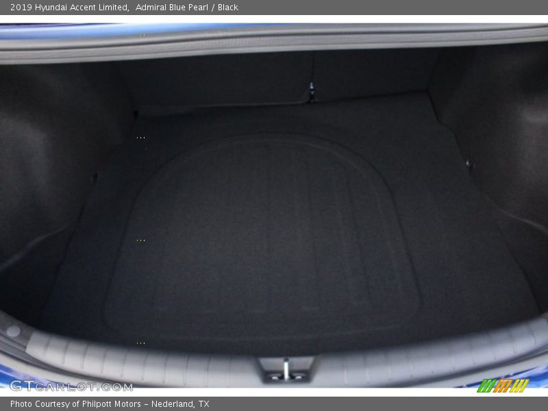Admiral Blue Pearl / Black 2019 Hyundai Accent Limited