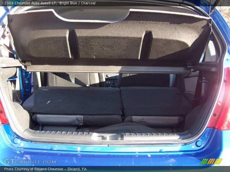 Bright Blue / Charcoal 2009 Chevrolet Aveo Aveo5 LT