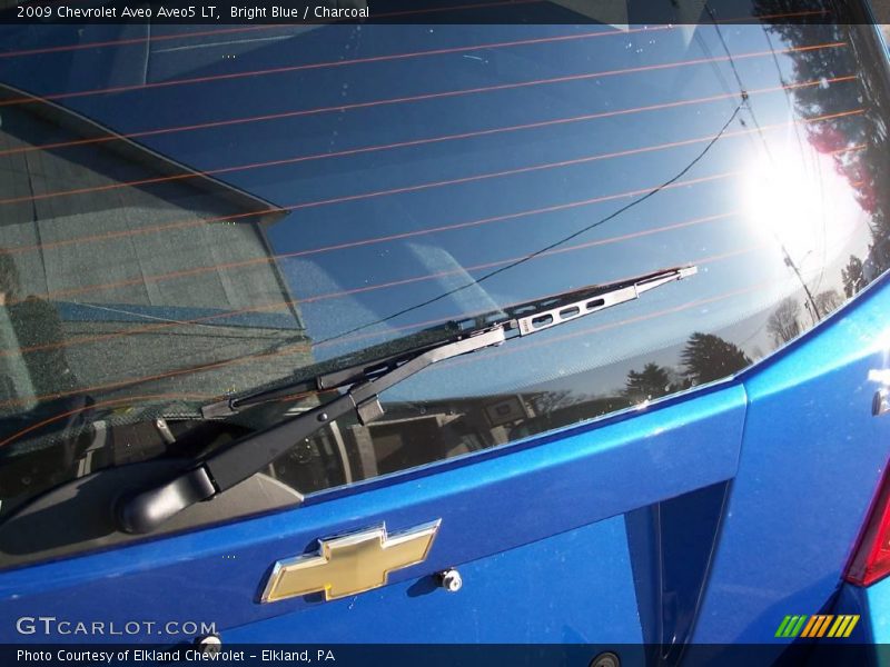 Bright Blue / Charcoal 2009 Chevrolet Aveo Aveo5 LT