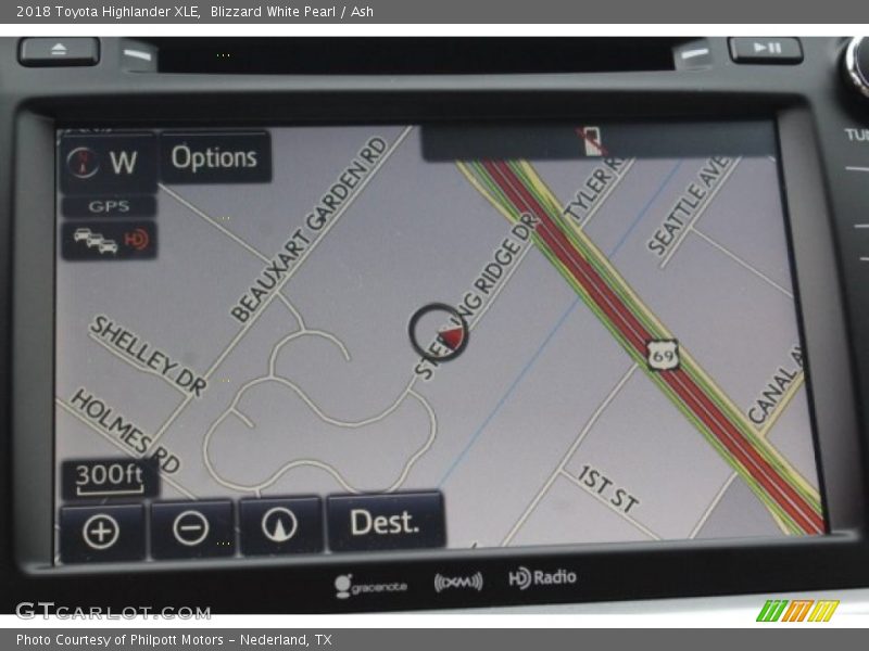 Blizzard White Pearl / Ash 2018 Toyota Highlander XLE