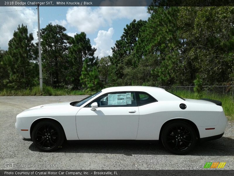 White Knuckle / Black 2018 Dodge Challenger SXT