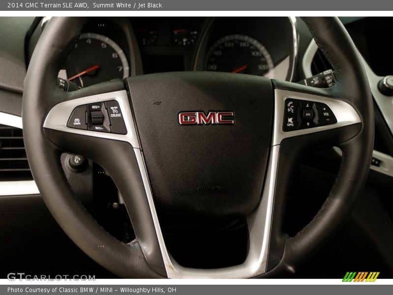 Summit White / Jet Black 2014 GMC Terrain SLE AWD