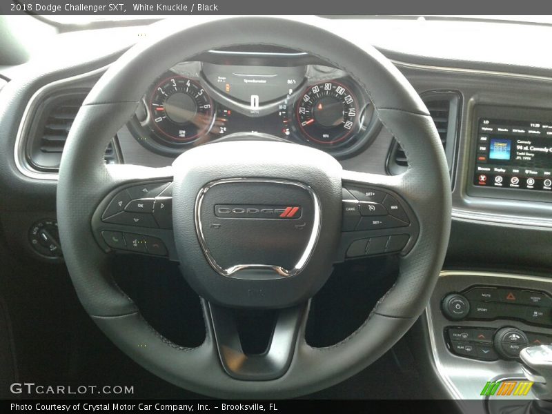 White Knuckle / Black 2018 Dodge Challenger SXT