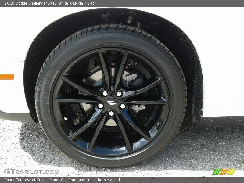 White Knuckle / Black 2018 Dodge Challenger SXT