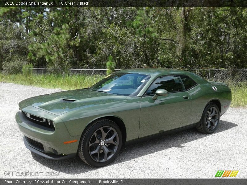 F8 Green / Black 2018 Dodge Challenger SXT