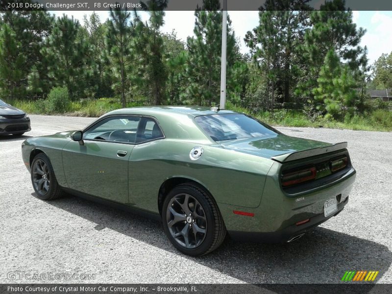 F8 Green / Black 2018 Dodge Challenger SXT