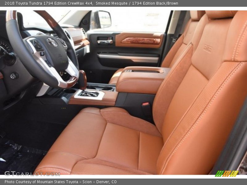 Smoked Mesquite / 1794 Edition Black/Brown 2018 Toyota Tundra 1794 Edition CrewMax 4x4