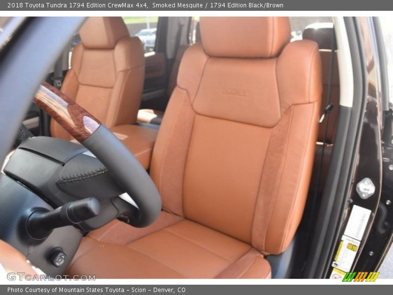 Smoked Mesquite / 1794 Edition Black/Brown 2018 Toyota Tundra 1794 Edition CrewMax 4x4