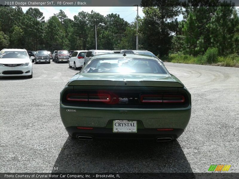 F8 Green / Black 2018 Dodge Challenger SXT