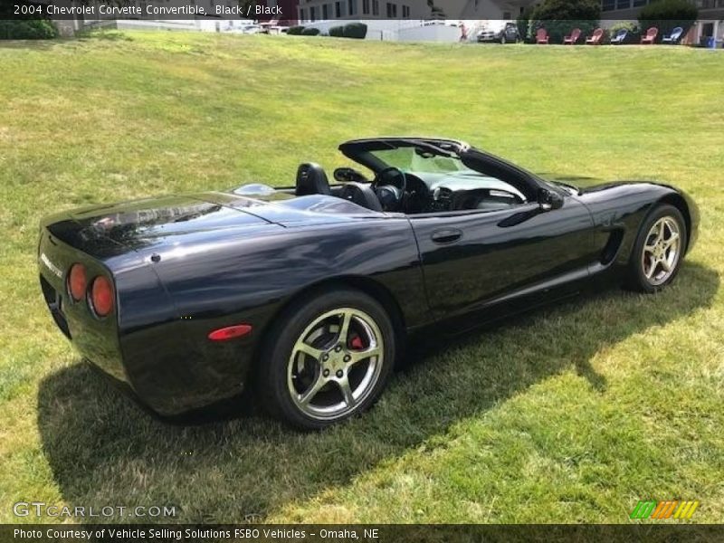 Black / Black 2004 Chevrolet Corvette Convertible