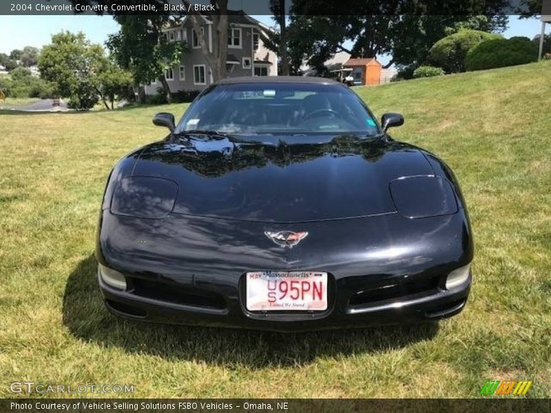 Black / Black 2004 Chevrolet Corvette Convertible