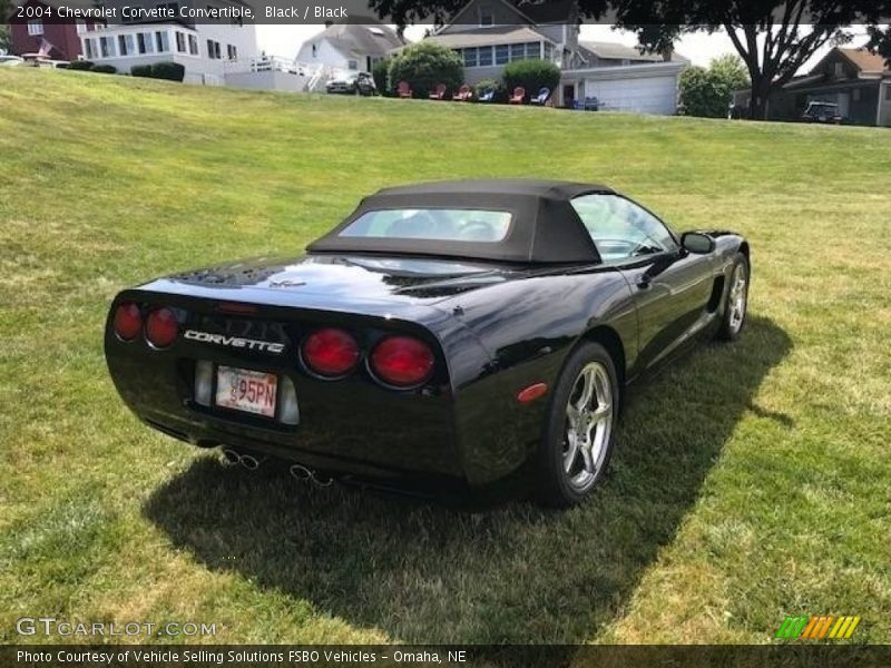 Black / Black 2004 Chevrolet Corvette Convertible
