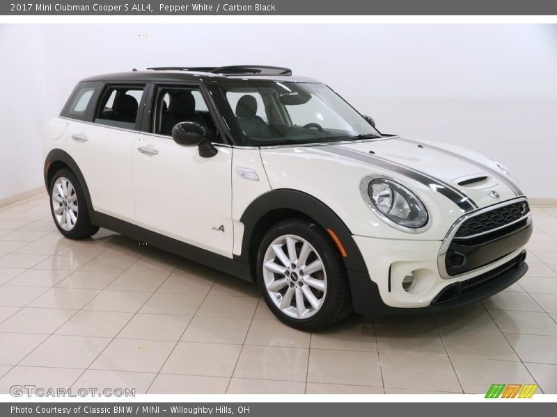 Pepper White / Carbon Black 2017 Mini Clubman Cooper S ALL4