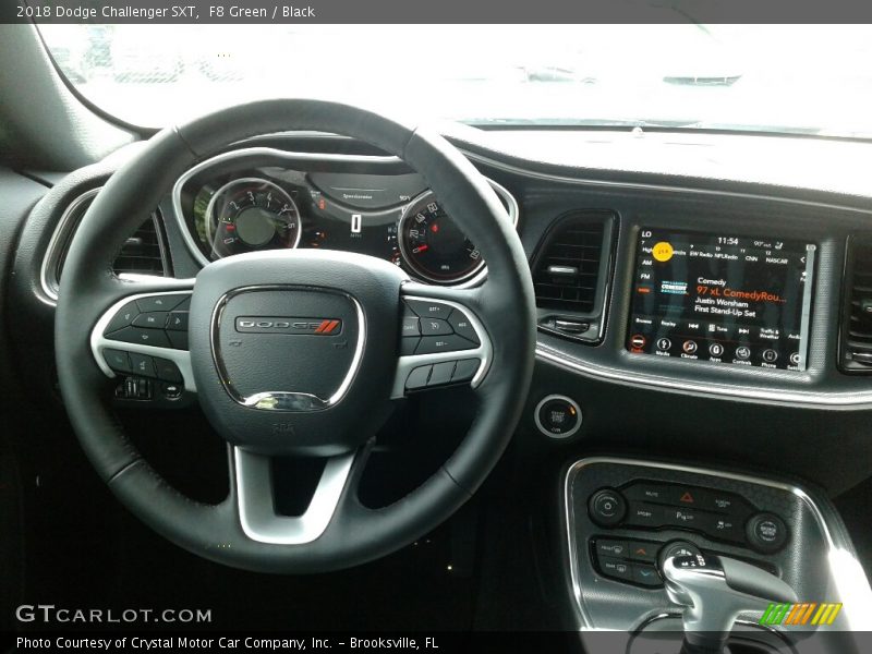 F8 Green / Black 2018 Dodge Challenger SXT