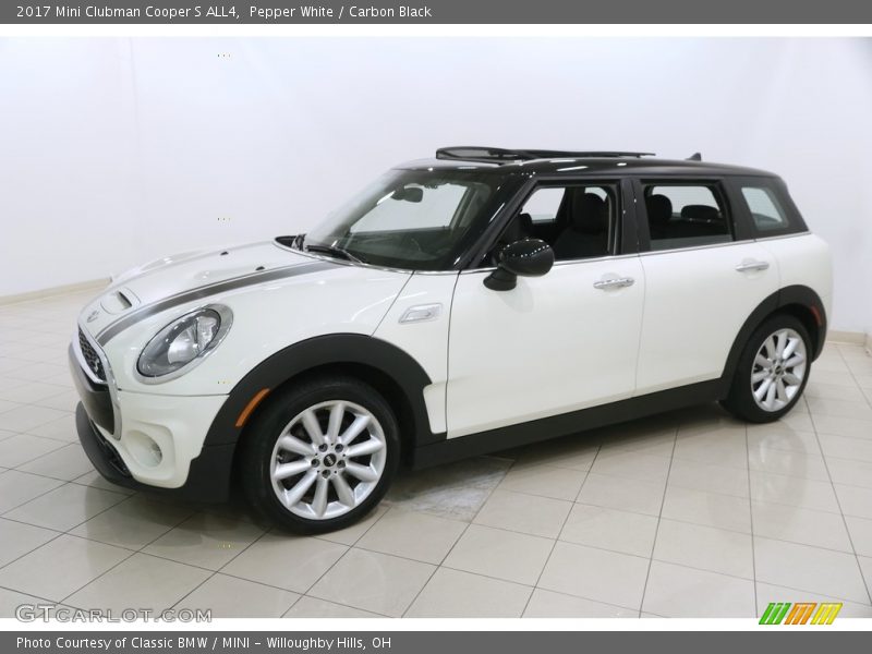 Pepper White / Carbon Black 2017 Mini Clubman Cooper S ALL4