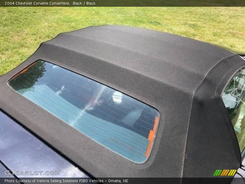 Black / Black 2004 Chevrolet Corvette Convertible