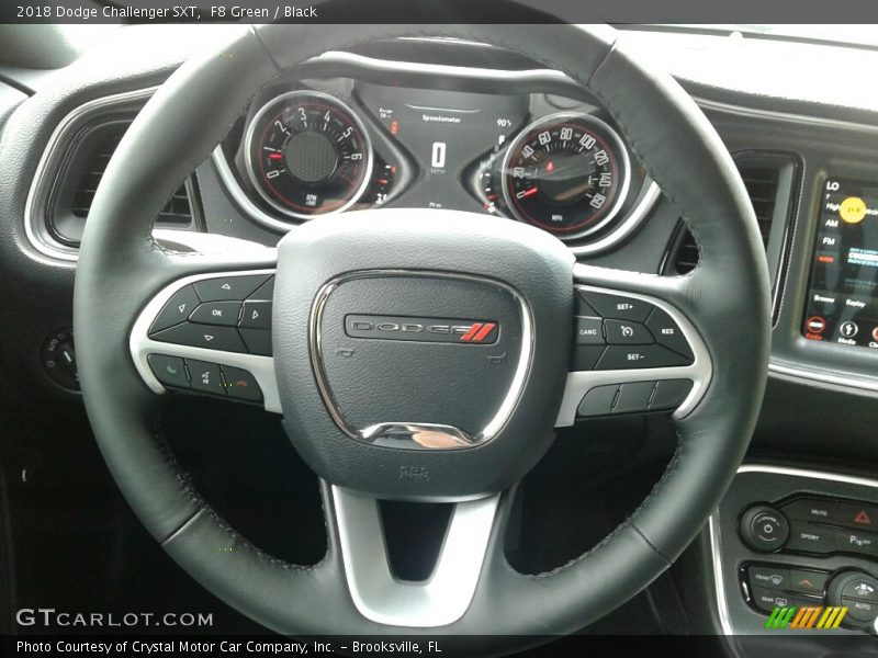 F8 Green / Black 2018 Dodge Challenger SXT