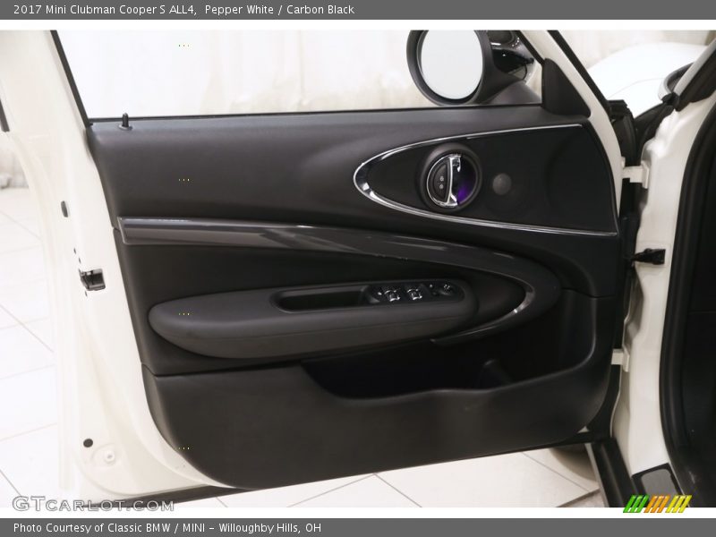 Pepper White / Carbon Black 2017 Mini Clubman Cooper S ALL4