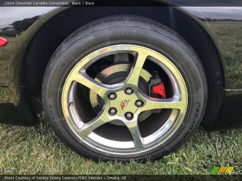 Black / Black 2004 Chevrolet Corvette Convertible