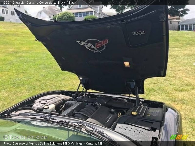 Black / Black 2004 Chevrolet Corvette Convertible