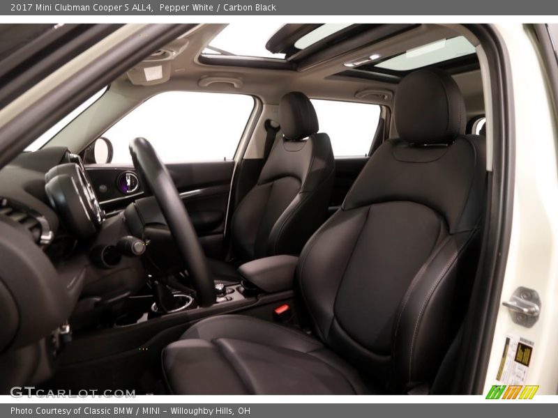 Pepper White / Carbon Black 2017 Mini Clubman Cooper S ALL4