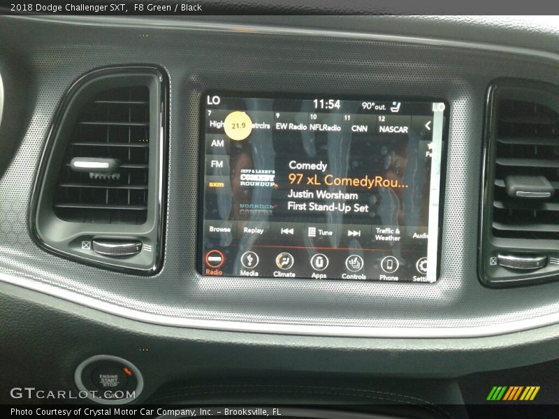F8 Green / Black 2018 Dodge Challenger SXT