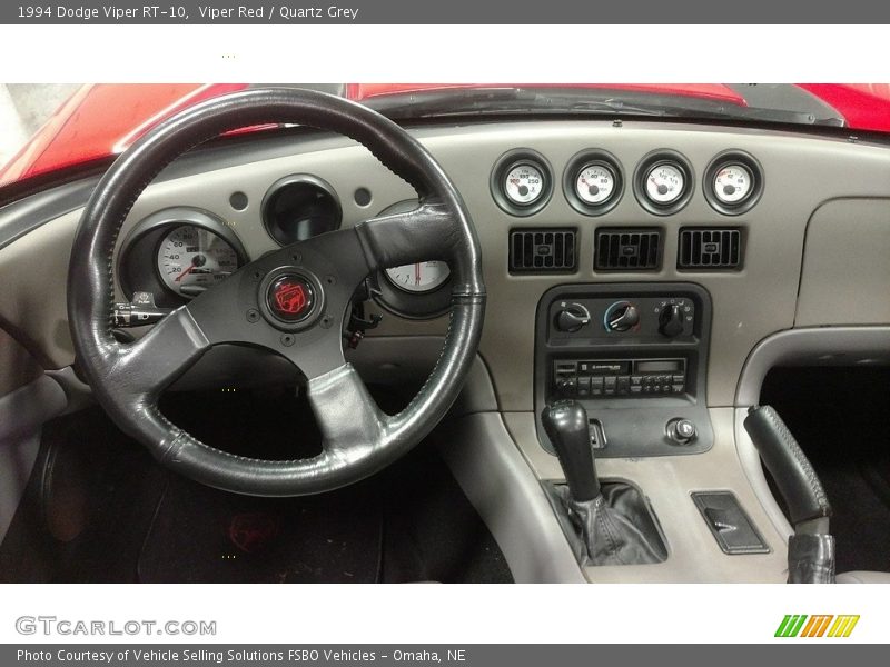 Dashboard of 1994 Viper RT-10