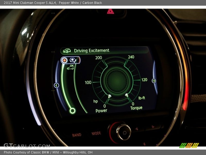 Pepper White / Carbon Black 2017 Mini Clubman Cooper S ALL4