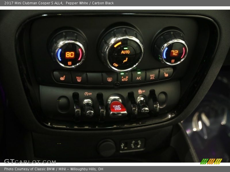 Pepper White / Carbon Black 2017 Mini Clubman Cooper S ALL4