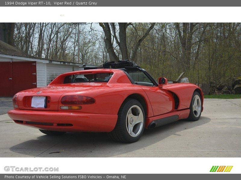 Viper Red / Quartz Grey 1994 Dodge Viper RT-10