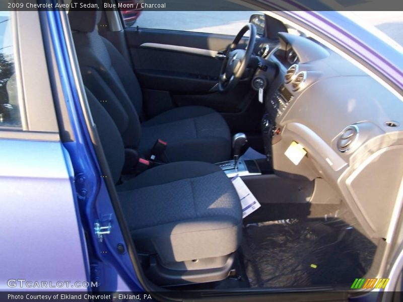 Blue Moon / Charcoal 2009 Chevrolet Aveo LT Sedan