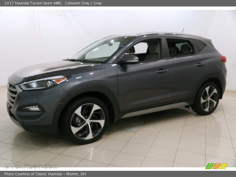 Coliseum Gray / Gray 2017 Hyundai Tucson Sport AWD