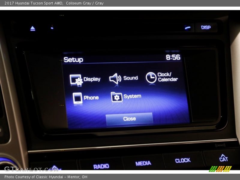 Coliseum Gray / Gray 2017 Hyundai Tucson Sport AWD