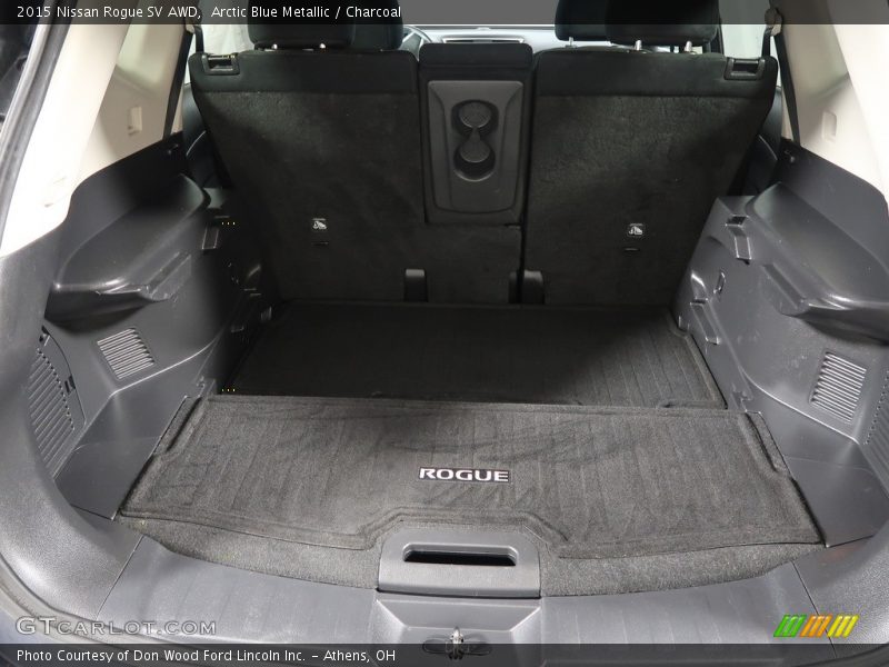 Arctic Blue Metallic / Charcoal 2015 Nissan Rogue SV AWD