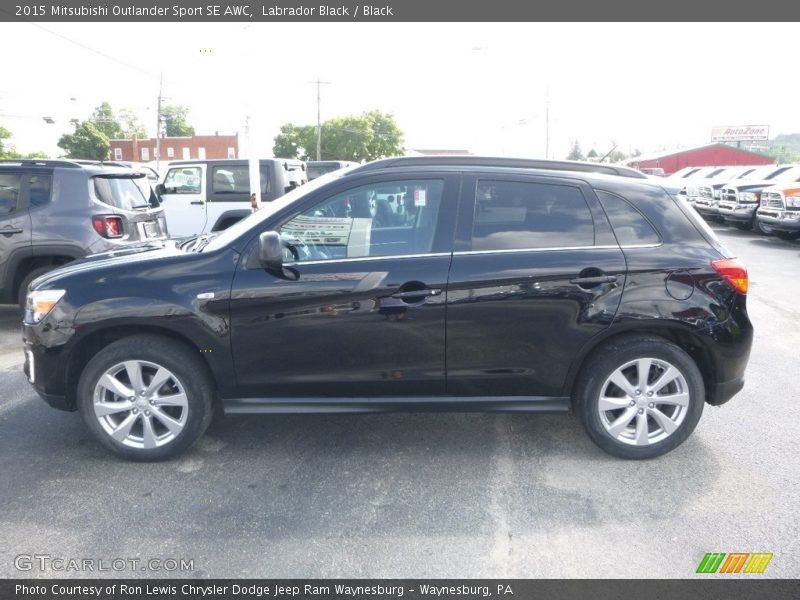 Labrador Black / Black 2015 Mitsubishi Outlander Sport SE AWC