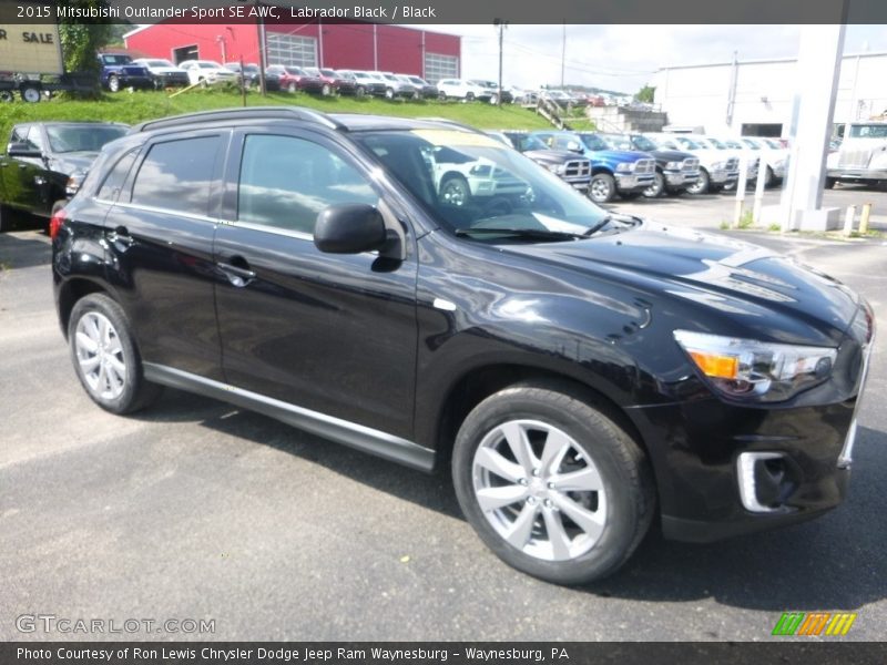 Labrador Black / Black 2015 Mitsubishi Outlander Sport SE AWC