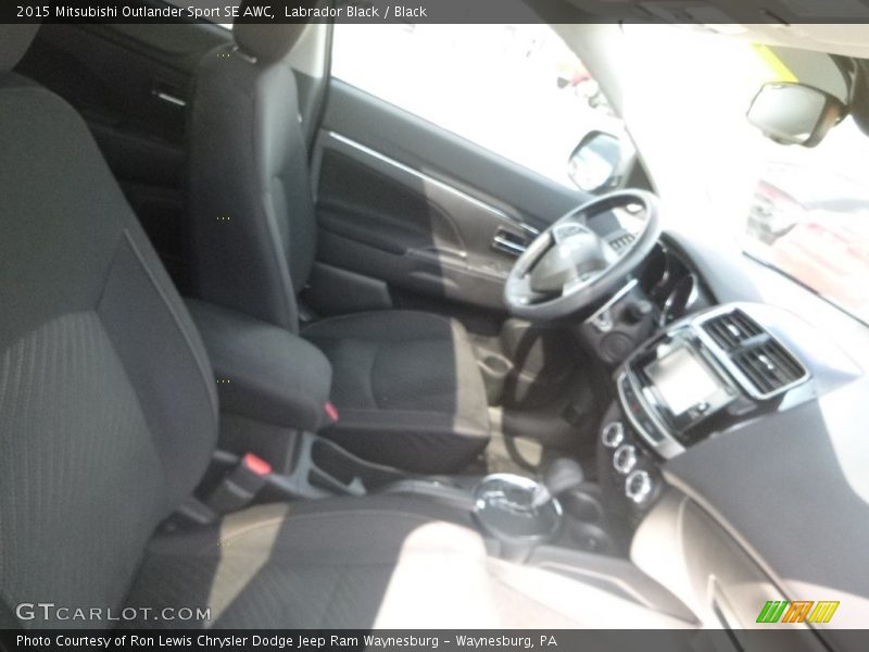 Labrador Black / Black 2015 Mitsubishi Outlander Sport SE AWC