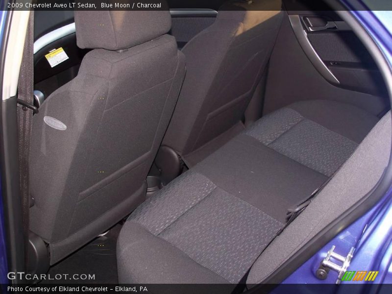 Blue Moon / Charcoal 2009 Chevrolet Aveo LT Sedan