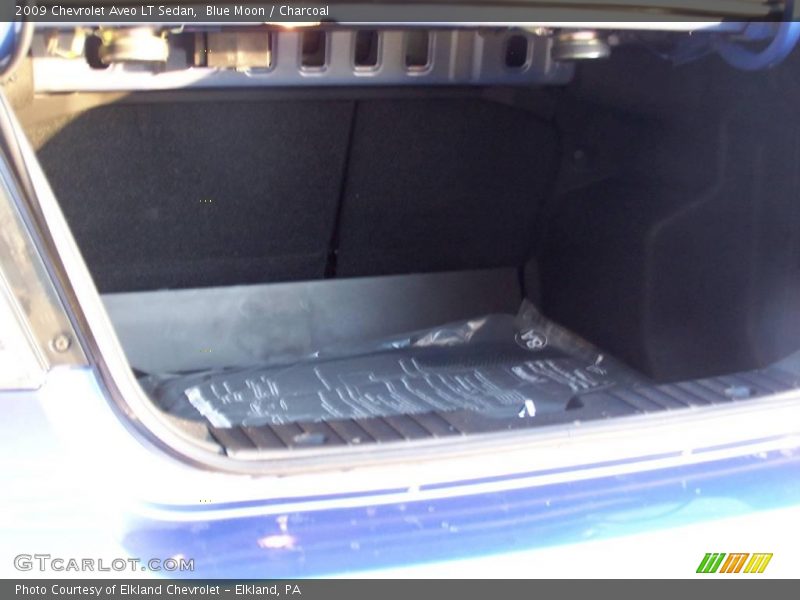 Blue Moon / Charcoal 2009 Chevrolet Aveo LT Sedan
